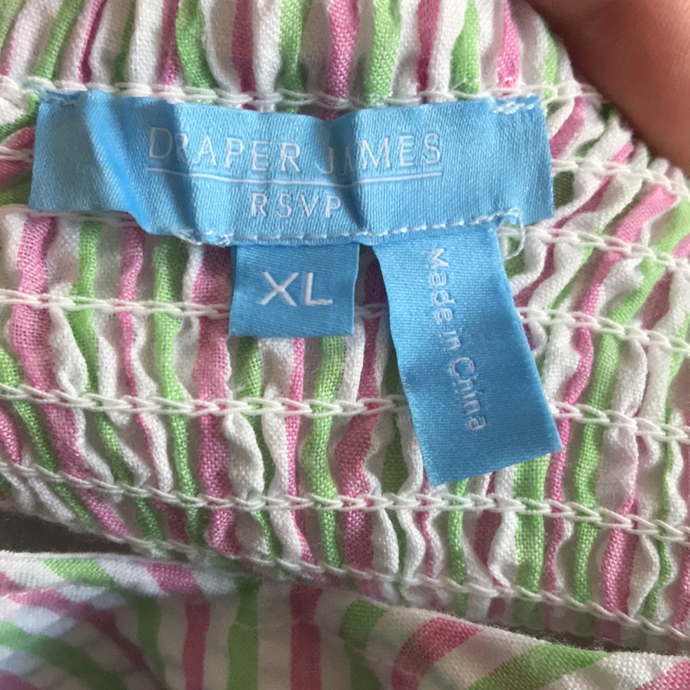 NWT‎ Draper James Top. XL - Picture 5 of 7